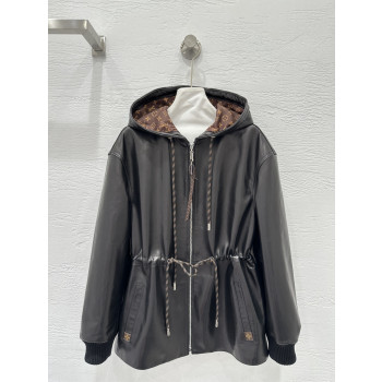 LV 더블포켓  드로스트링 재킷