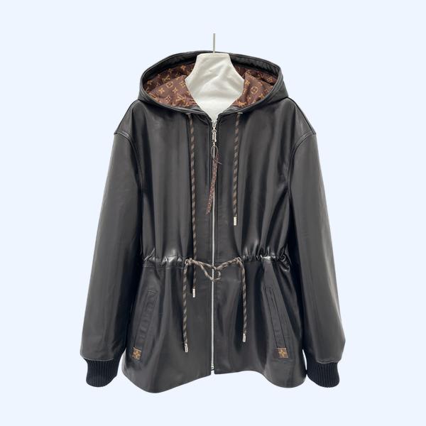 LV 더블포켓  드로스트링 재킷