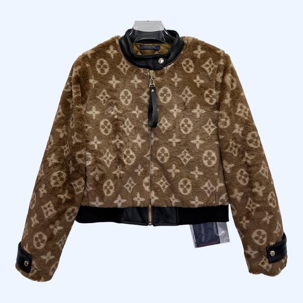 루이비통 플러시 재킷