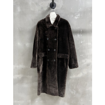 셀린느 더블브레스트 퍼올인원 코트