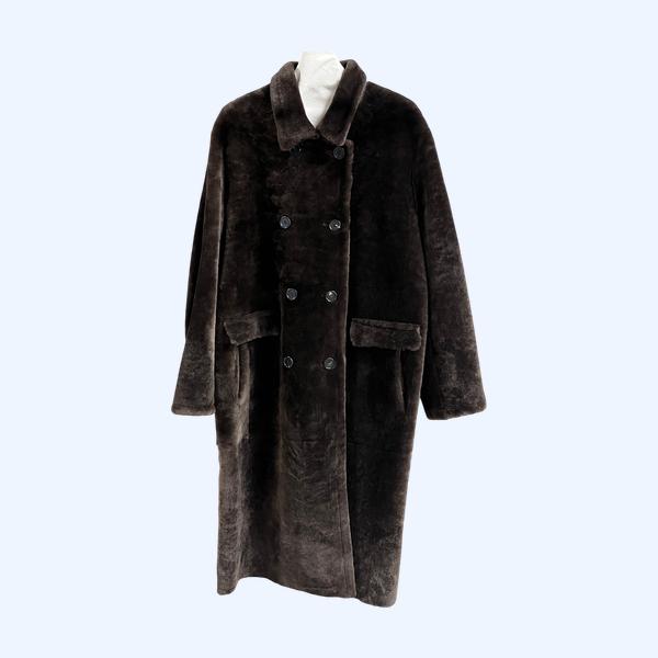 셀린느 더블브레스트 퍼올인원 코트