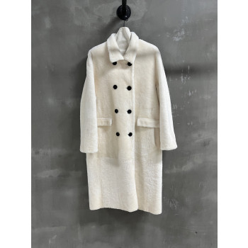 셀린느 더블브레스트 퍼올인원 코트