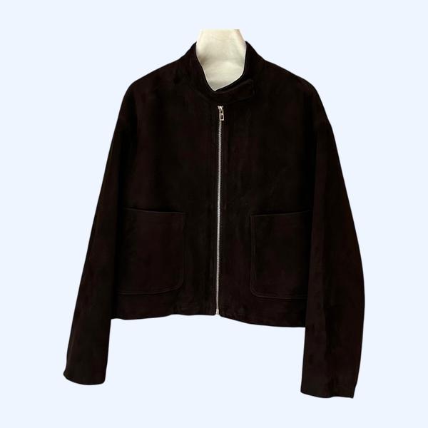 에르메스 슈퍼 프라이드 벨벳가죽 재킷