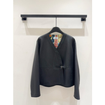 에르메스 클래식 V넥 블레이져 자켓