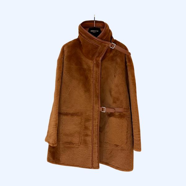 에르메스 퍼 올인원 재킷