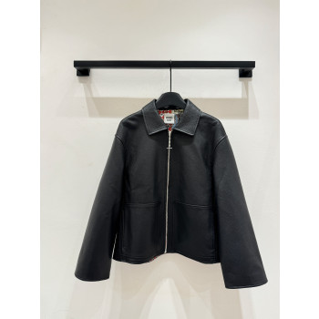 에르메스자갈 소가죽자켓