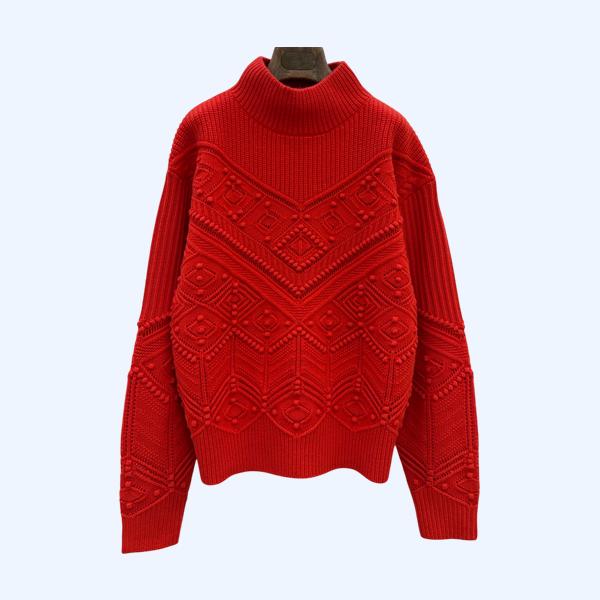 LP 하프 터틀넥 스웨터