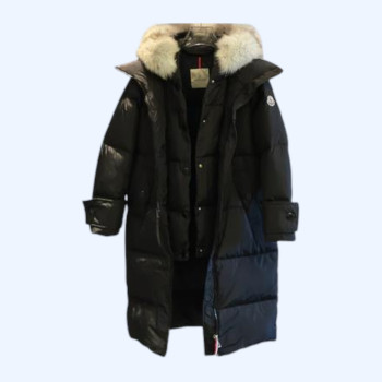 몽클레어 롤 페이크 투피스 다운 재킷