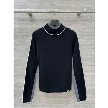 샤넬 로고 안타르시아 니트