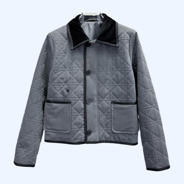 디올 코듀로이 라펠 클립재킷