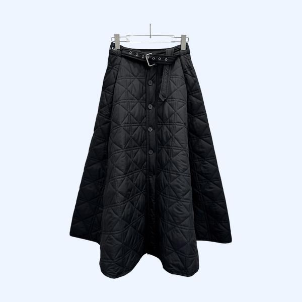 디올 코듀로이 라펠 클립스커트