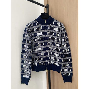 미우미우 투컬러 자켓 가디건