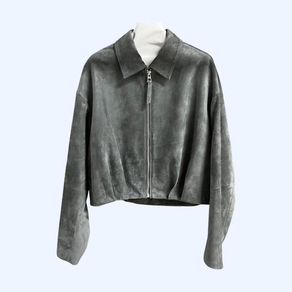 로에베 가죽 재킷