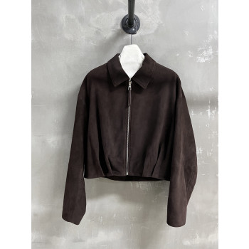 로에베 가죽 재킷