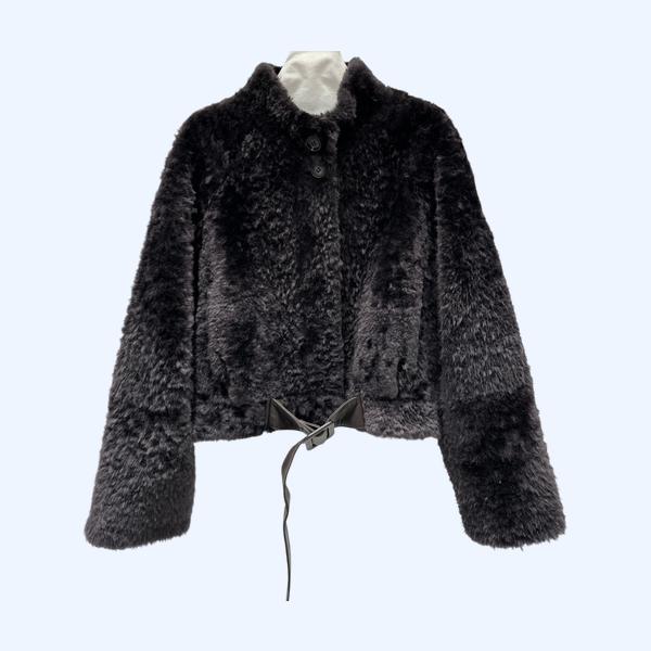 로에베 메리노 바카 퍼 올인원재킷