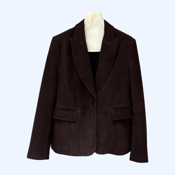 BC 스웨이드 수트 재킷