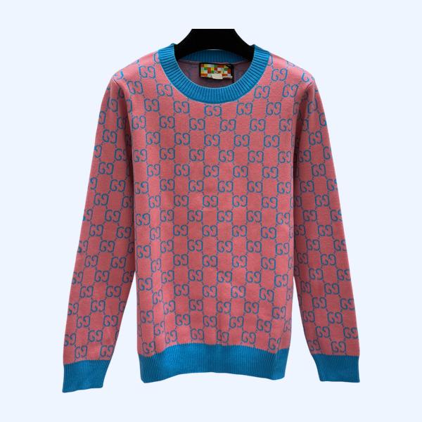 구찌 레터 라운드 긴니트