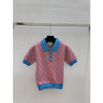 구찌 레터 라운드 니트