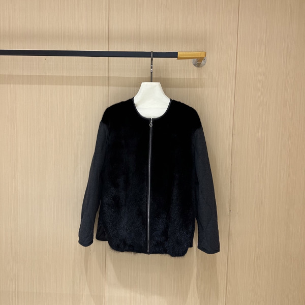 막스마라 밍크 퍼 재킷