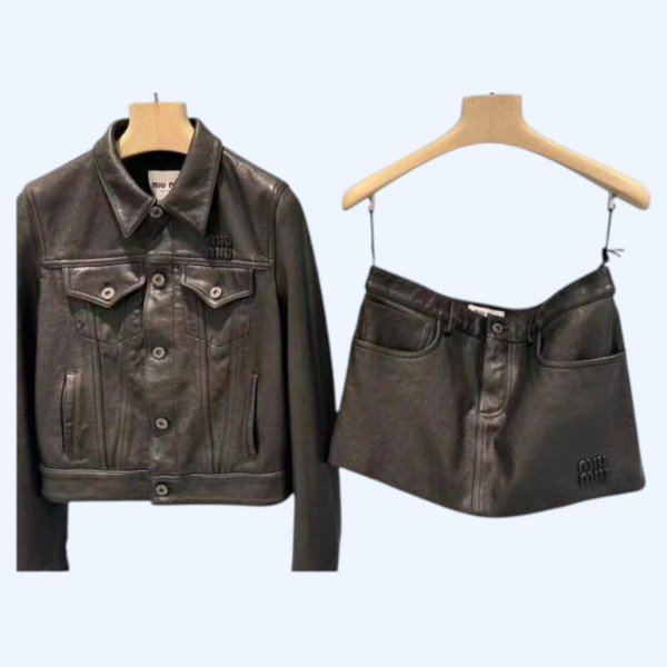 미우미우 가죽 세트