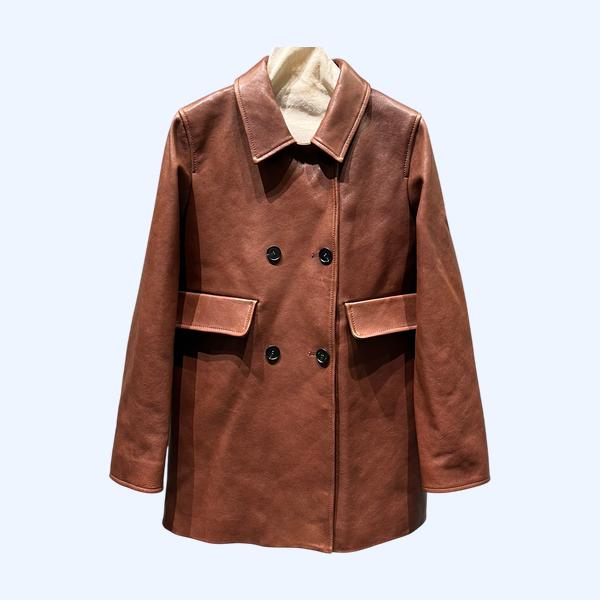 미우미우 왁스 숏코트