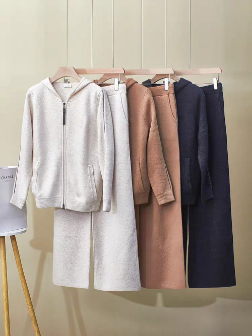 BC 프린트 로고 캐시미어 세트