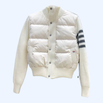 TB 구스 후드 지업 자켓