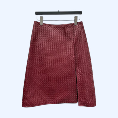 BV 해비디튜 우븐 슬림핏 힘업 롱 스커트