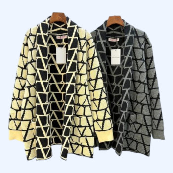 발렌티노  로고 벨트 재킷