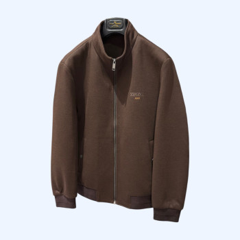 제냐 스탠드업 칼라 재킷