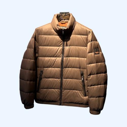 제냐 클래식 로고 다운 재킷