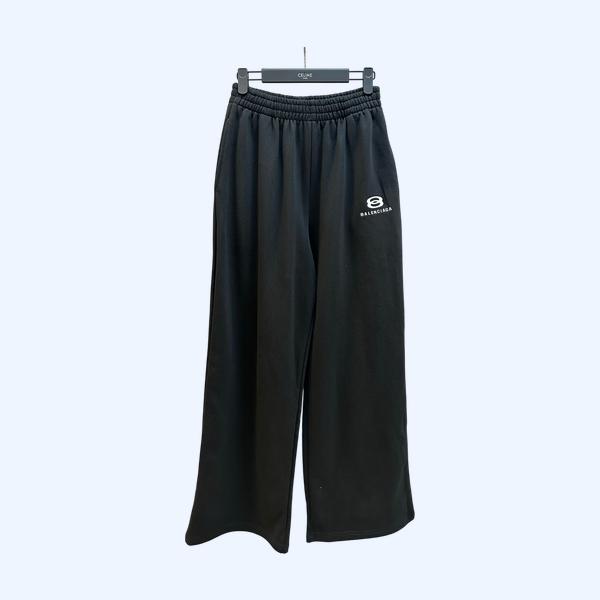 발렌시아가 자수 스웨트 팬츠