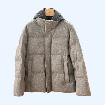 LP 캐시미어 다운재킷