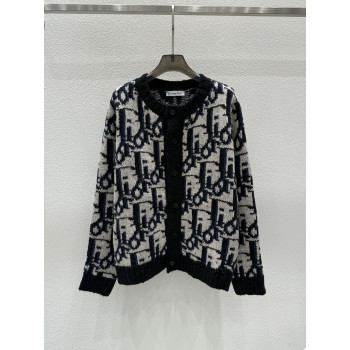 디올 문양 가디건