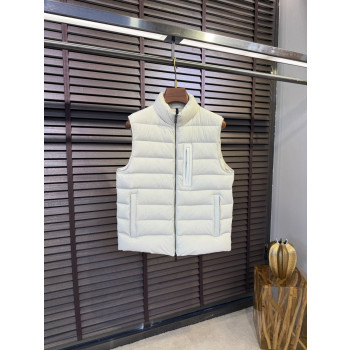 몽클레어 컬러 후드 다운 베스트