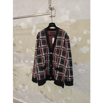 크롬하츠 캐시미어 플레드 가디건