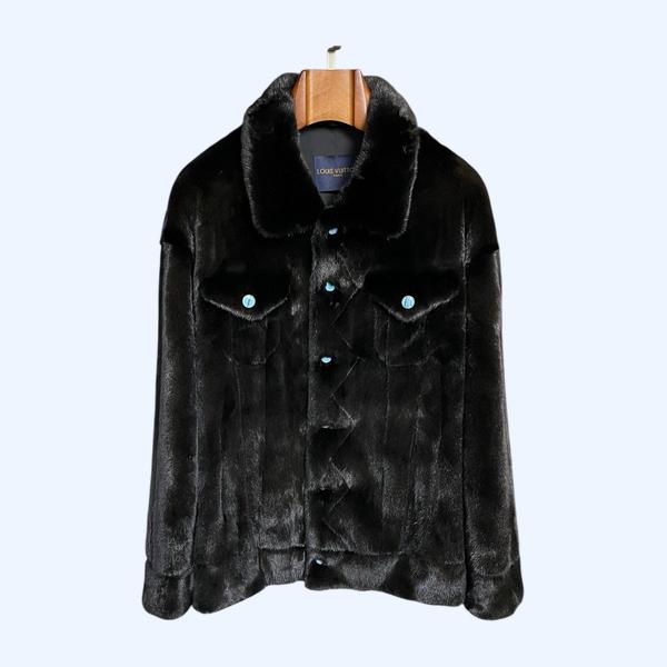LV 럭셔리 밍크 재킷