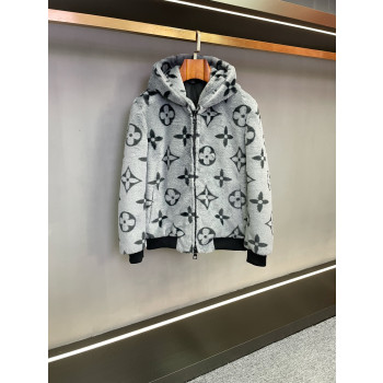 LV 밍크 후드 재킷