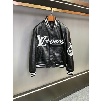 LV 악어무늬 엠보싱 재킷