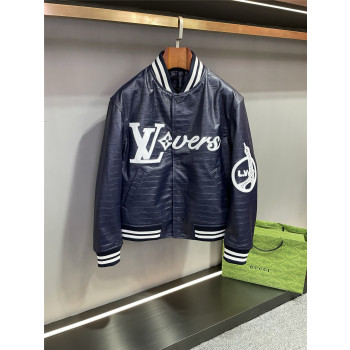 LV 악어무늬 엠보싱 재킷