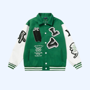 LV 야구 재킷