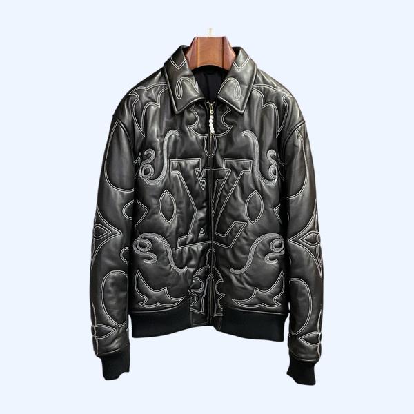 LV 자수 로고 자켓