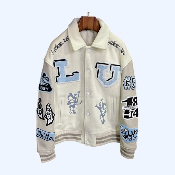 LV 캐시미어 야구 재킷