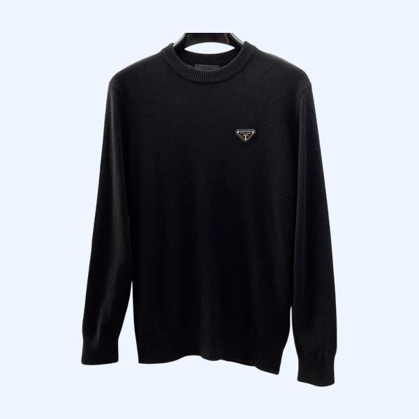 프라다 로고 니트