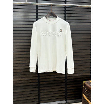 몽클레어 로고 코튼 스웨트 셔츠