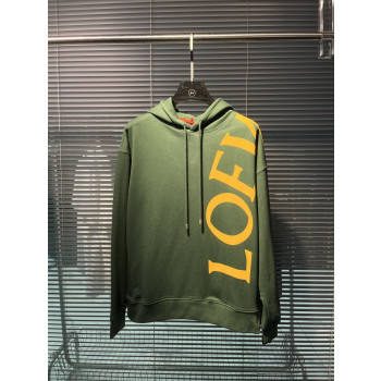 로에베 프린트 후드티