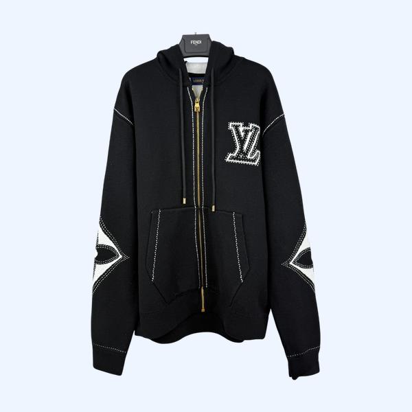 LV 네잎 클로버 지퍼 후드 재킷