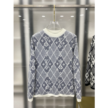 LV 다이아몬드 로고 울 스웨터