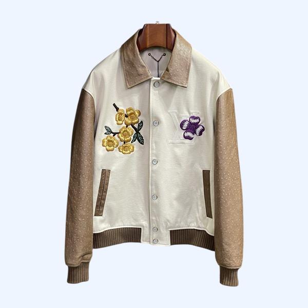 LV 타조 가죽 재킷