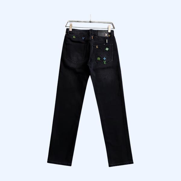 LV 블랙 데님